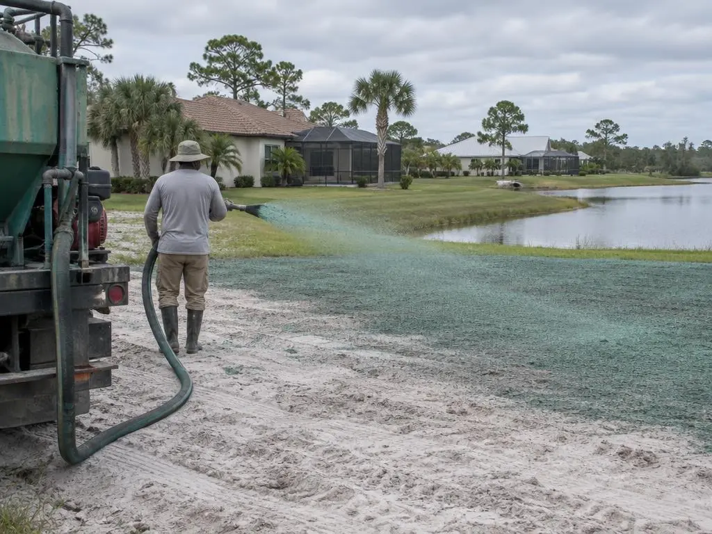 Home Lawn Hydroseeding in Sarasota, FL